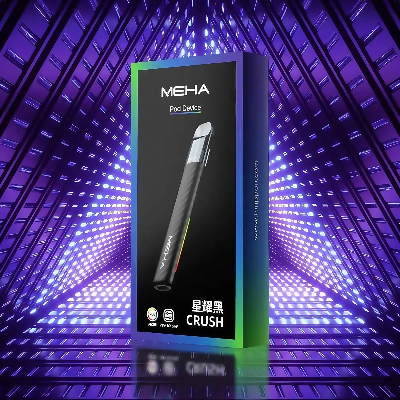 MEHA 魅嗨五代 星耀幻影主機 通用五代六代煙彈 MEHA 台灣電子煙主機 煙彈 一次性霧化器專賣店