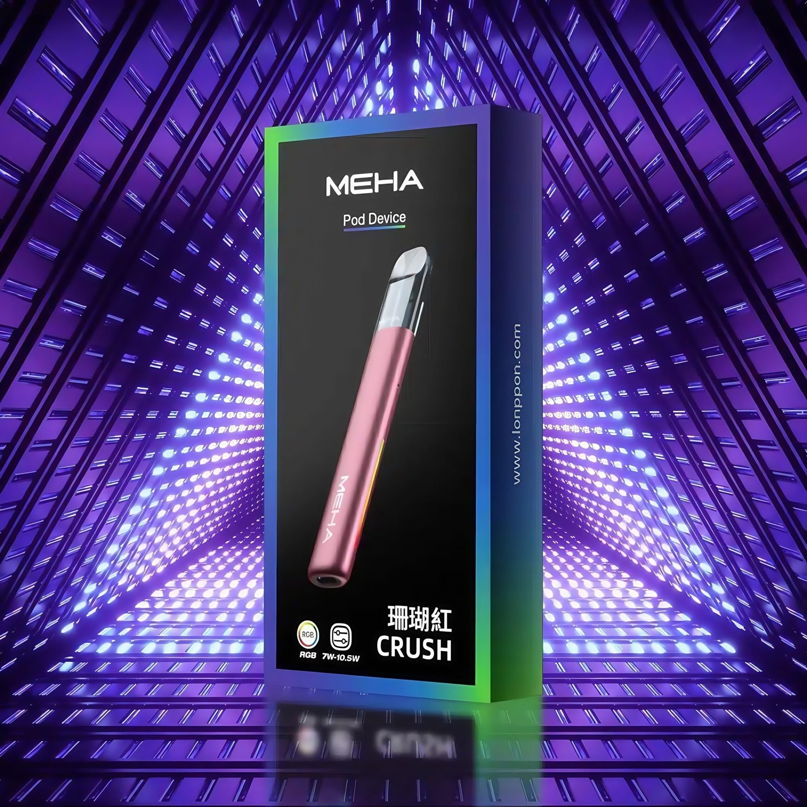MEHA 魅嗨五代 星耀幻影主機 通用五代六代煙彈 MEHA 台灣電子煙主機 煙彈 一次性霧化器專賣店