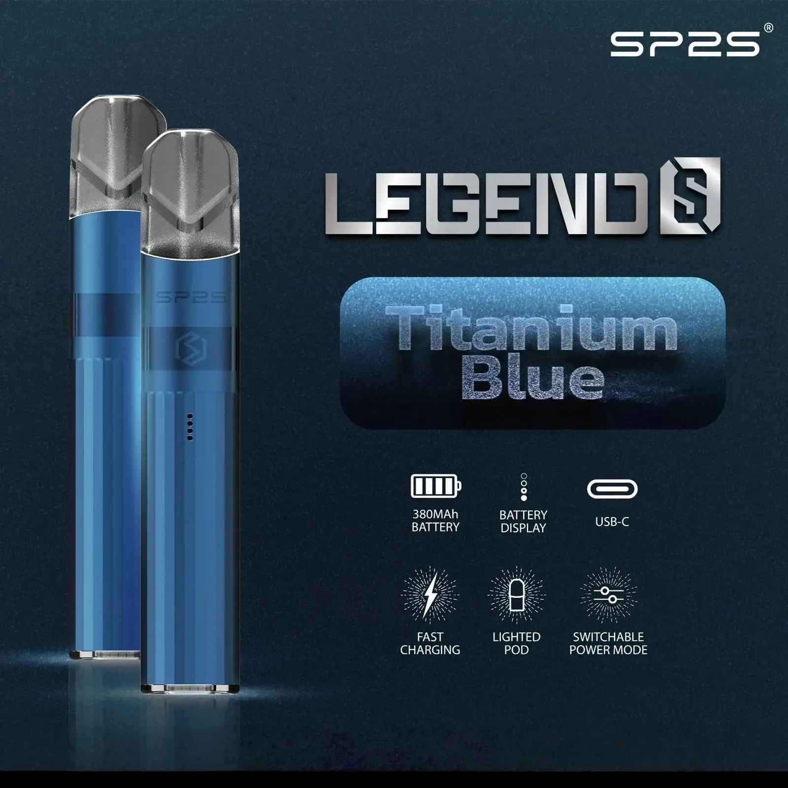 SP2S 鈦金屬 一代升級版主機 通用一代煙彈 MEHA 台灣電子煙主機 煙彈 一次性霧化器專賣店