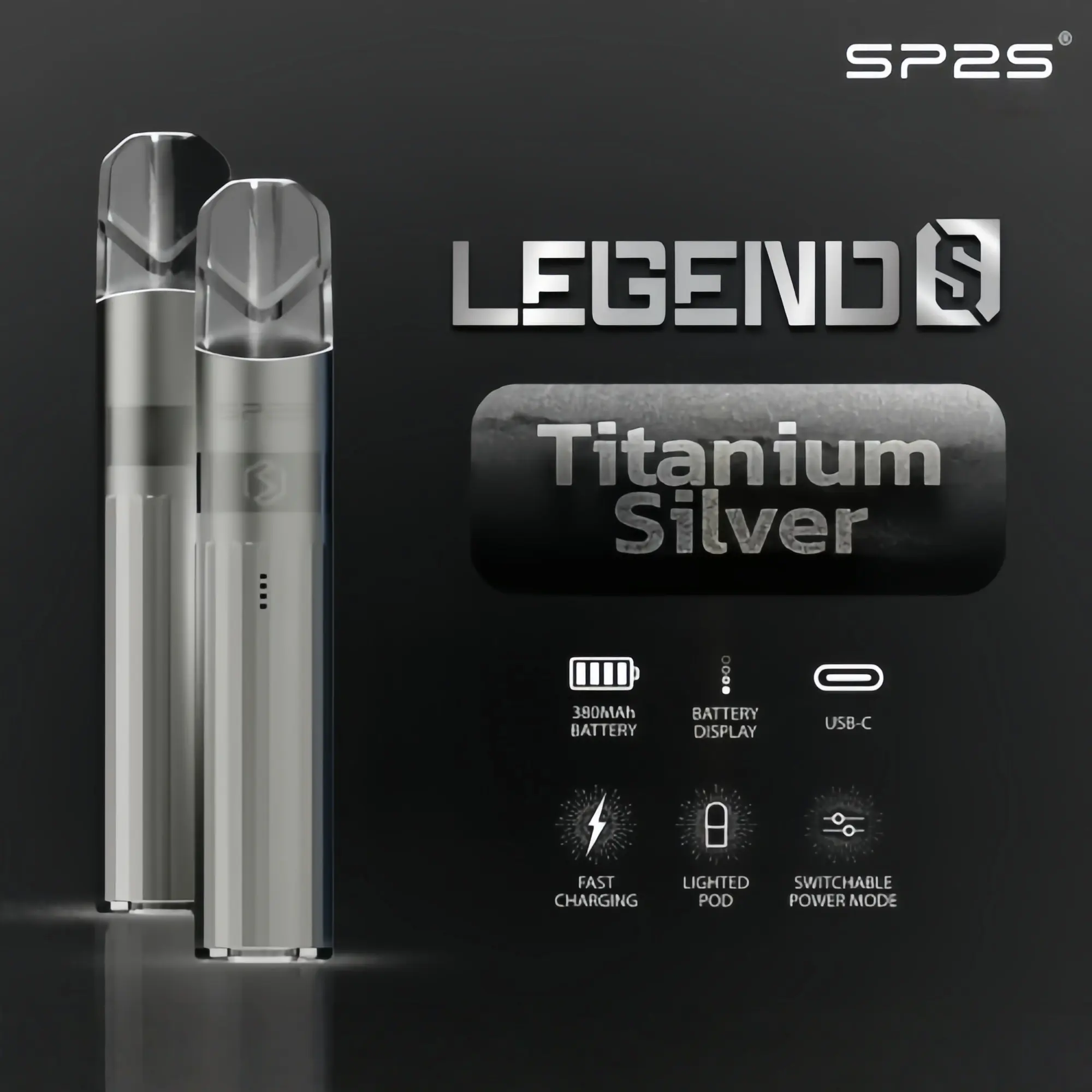 SP2S 鈦金屬 一代升級版主機 通用一代煙彈 MEHA 台灣電子煙主機 煙彈 一次性霧化器專賣店