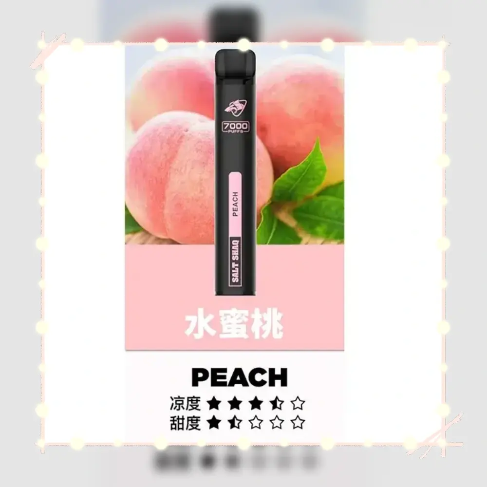 SALT SHAQ 鯊克 拋棄式電子煙 7000口 21種口味 MEHA 台灣電子煙主機 煙彈 一次性霧化器專賣店